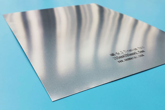 Titanium Foil 0.5 mm - Product Video