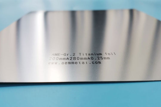 Titanium Foil 0.25 mm