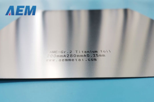 Titanium Foil Video - Custom Sizes