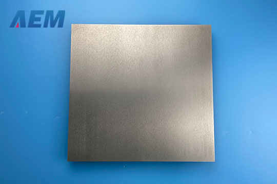 Tungsten Rhenium (WRe3) Plate Video