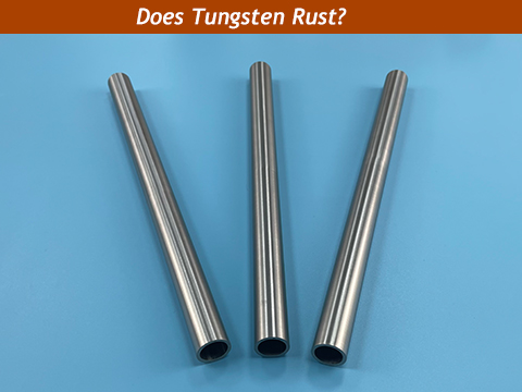 does tungsten rust?