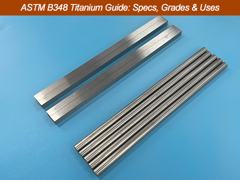 ASTM B348 titanium guide