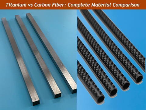 Titanium vs Carbon Fiber: A Complete Material Comparison for Engineers & Buyers